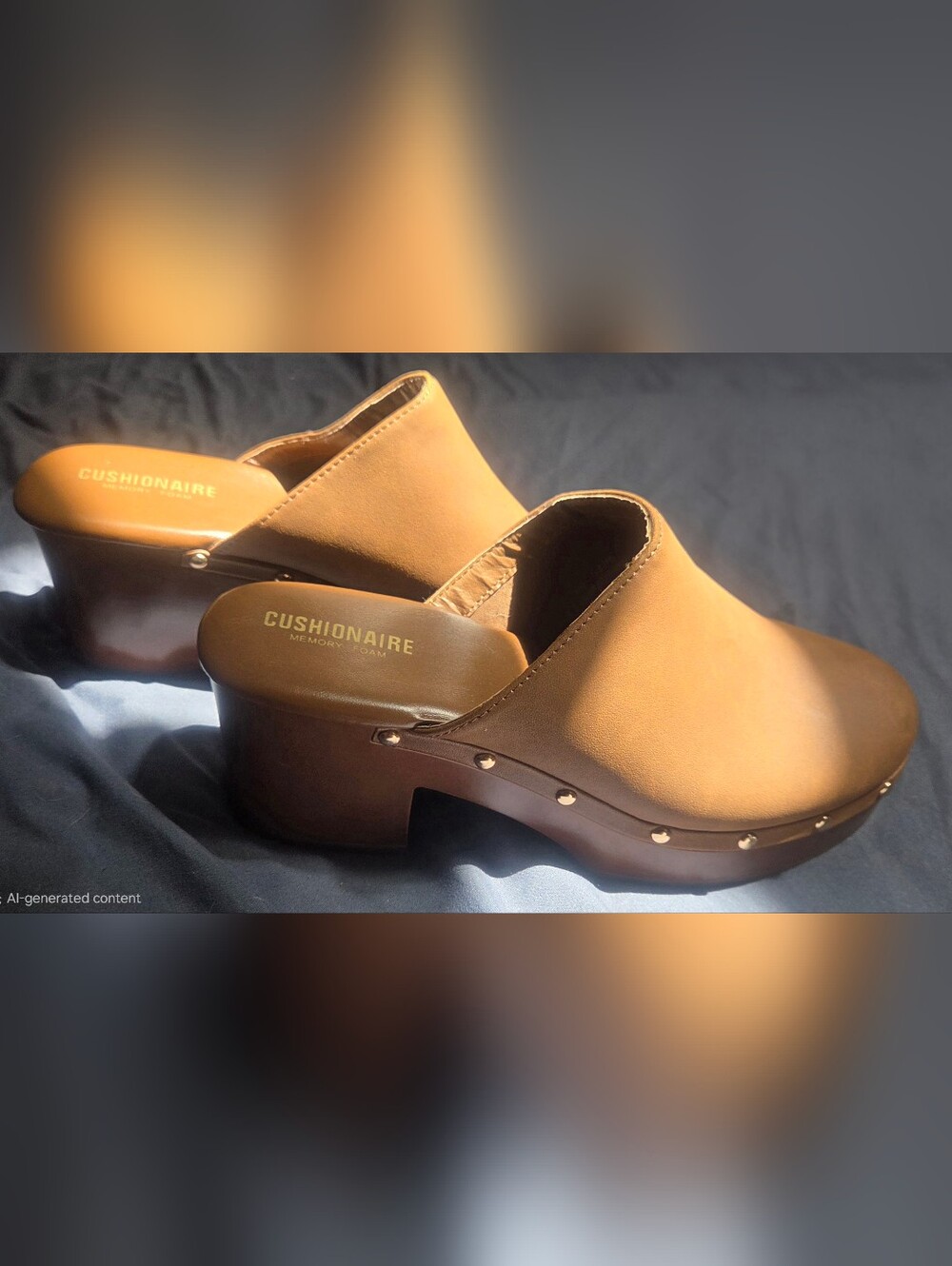 Cushionaire Guest Platform Clogs